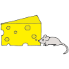 Mouse and Cheese Picture