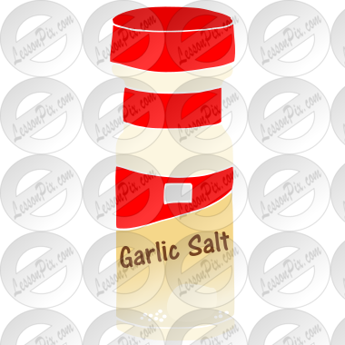 Garlic Salt Stencil