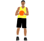 Basketball Player Stencil