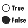 False