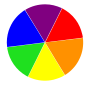Color Wheel Stencil