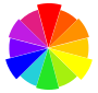 Color Wheel Stencil