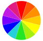 Color Wheel Stencil