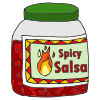 jar of salsa Picture