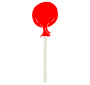 Lollipop Stencil