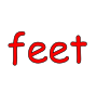 feet