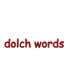 dolch words Picture