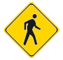 Pedestrian Stencil