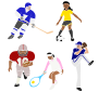 Sports Stencil