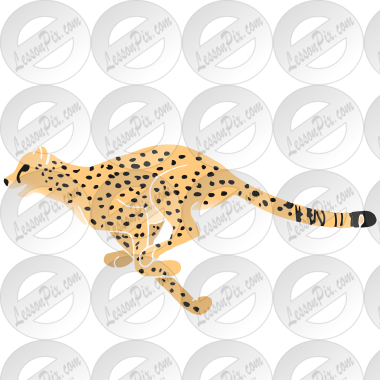 Cheetah Stencil