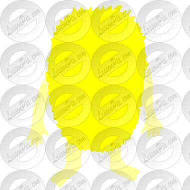 Yellow Monster Stencil