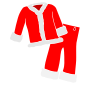 Santa Suit Stencil