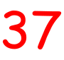 Thirty-Seven