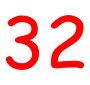 Thirty-Two  Stencil