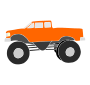 Monster Truck Stencil