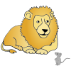 Lion and Mouse Picture