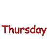 Thursday