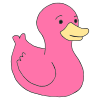 Pink Duck Picture