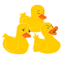 Three Ducks Stencil