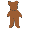 Teddy Bear Back  Picture