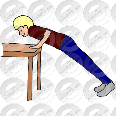 Table Push Ups