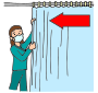 Close Curtain