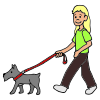 Walk Dog Picture