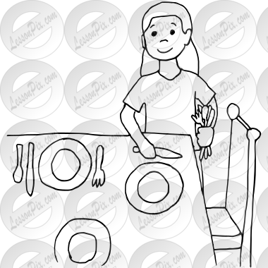 Set the Table  Outline