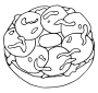 Pizza Bagel  Outline