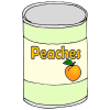 Canned Peaches Picture