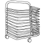 Drying Rack  Outline