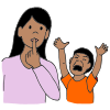 Mama say _quot_sh_ sh_ sh_quot_