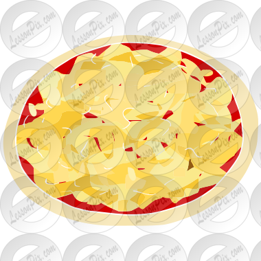 Cheese Pizza  Stencil