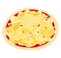 Cheese Pizza  Stencil