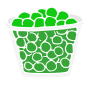 Peas Stencil