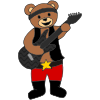 rock star bear Picture