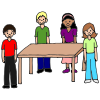 Stand at Table