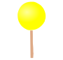 Lollipop Stencil