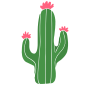 Cactus Stencil