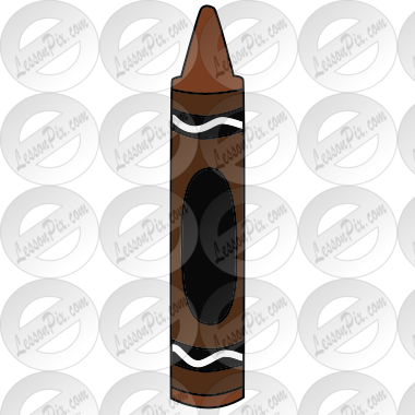 Brown Crayon