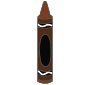 Brown Crayon Picture