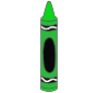 Green Crayon Picture