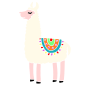 Llama Stencil