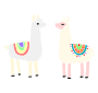 Llamas Stencil