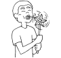 Blow  Outline