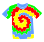 Tie Dye Shirt Stencil