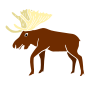 Moose Stencil
