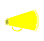 Megaphone Stencil