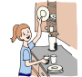 Put Dishes Away