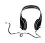 Headphones Stencil